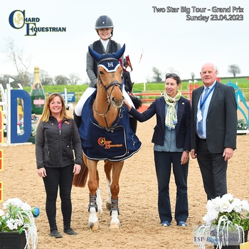 Sienna Charles is foot perfect taking the top-billed Chard International 2* Grand Prix